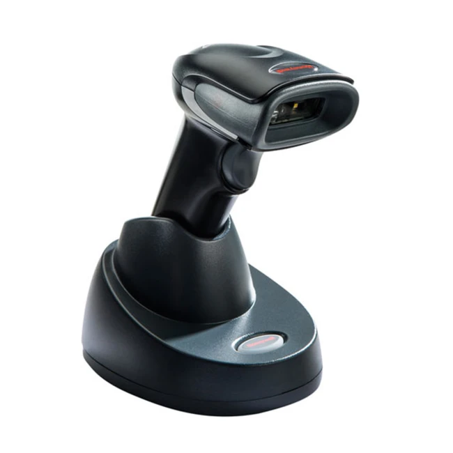 Сканер штрихкода Honeywell Barcode Scanner 1452G2D-2USB-5 (Ручной беспроводной, 1D/2D, USB, Черный, С подставкой)