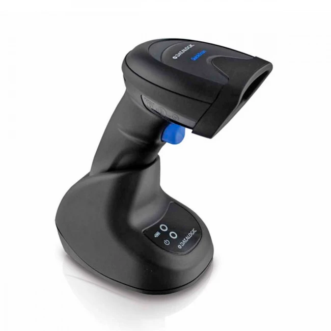 Сканер штрихкода Datalogic QuickScan I QBT2500 QBT2500-BK-BTK+ Ручной беспроводной, 2D, USB, Черный, С подставкой