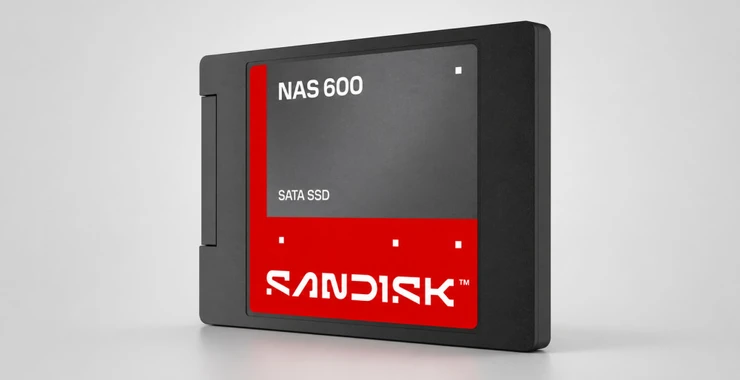 Sandisk представила SSD NAS 600 SATA и NAS 800 NVMe PCIe 5.0 для сетевых хранилищ