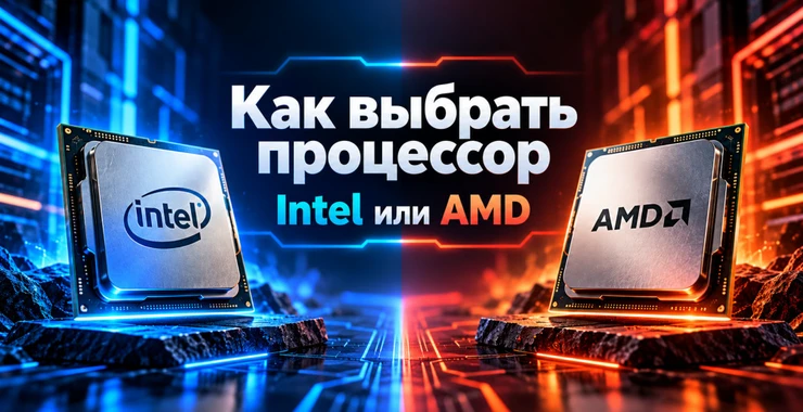 Как выбрать процессор: Intel или AMD под ваши задачи