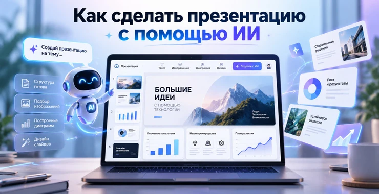 Как сделать презентацию с помощью ИИ и сохранить в PowerPoint