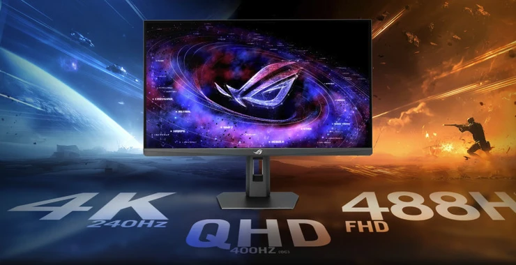 ASUS начала продажи ROG Strix XG27UCMG с режимами 4K 240 Гц, QHD 400 Гц и Full HD 488 Гц