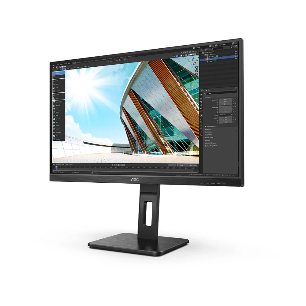 Монитор AOC 27P2Q 27 ", IPS, Full HD 1920x1080 (16:9), 75 Гц