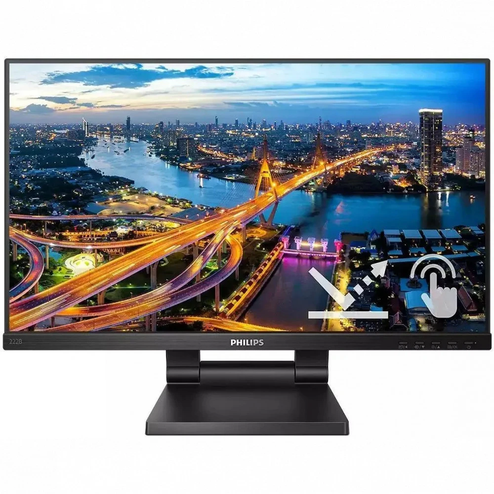 Монитор Philips B Line 222B1TC 222B1TC (00/01) 21.5 ", IPS, Full HD 1920x1080 (16:9), 75 Гц