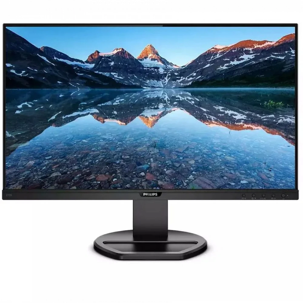 Монитор Philips 243B9 243B9 (00/01) 23.8 ", IPS, Full HD 1920x1080 (16:9), 75 Гц