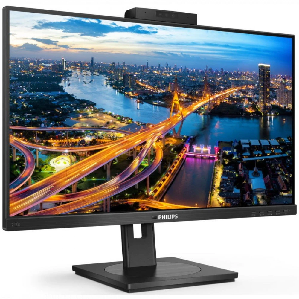 Монитор Philips 243B1 (00/01) 23.8 ", IPS, Full HD 1920x1080 (16:9), 75 Гц