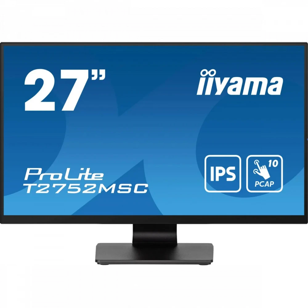 Монитор IIYAMA ProLite T2752MSC-B1 27 ", IPS, Full HD 1920x1080 (16:9), 60 Гц