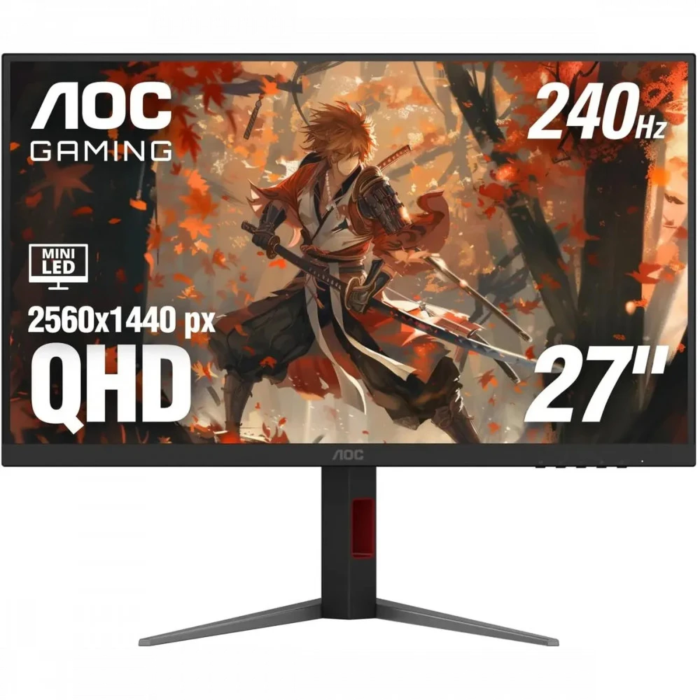 Монитор AOC Q27G4ZMN 27 ", VA, Quad HD 2560x1440 (16:9), 240 Гц