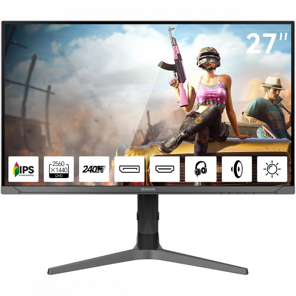 Монитор Aiwa MD2715 27 ", IPS, Quad HD 2560x1440 (16:9), 240 Гц