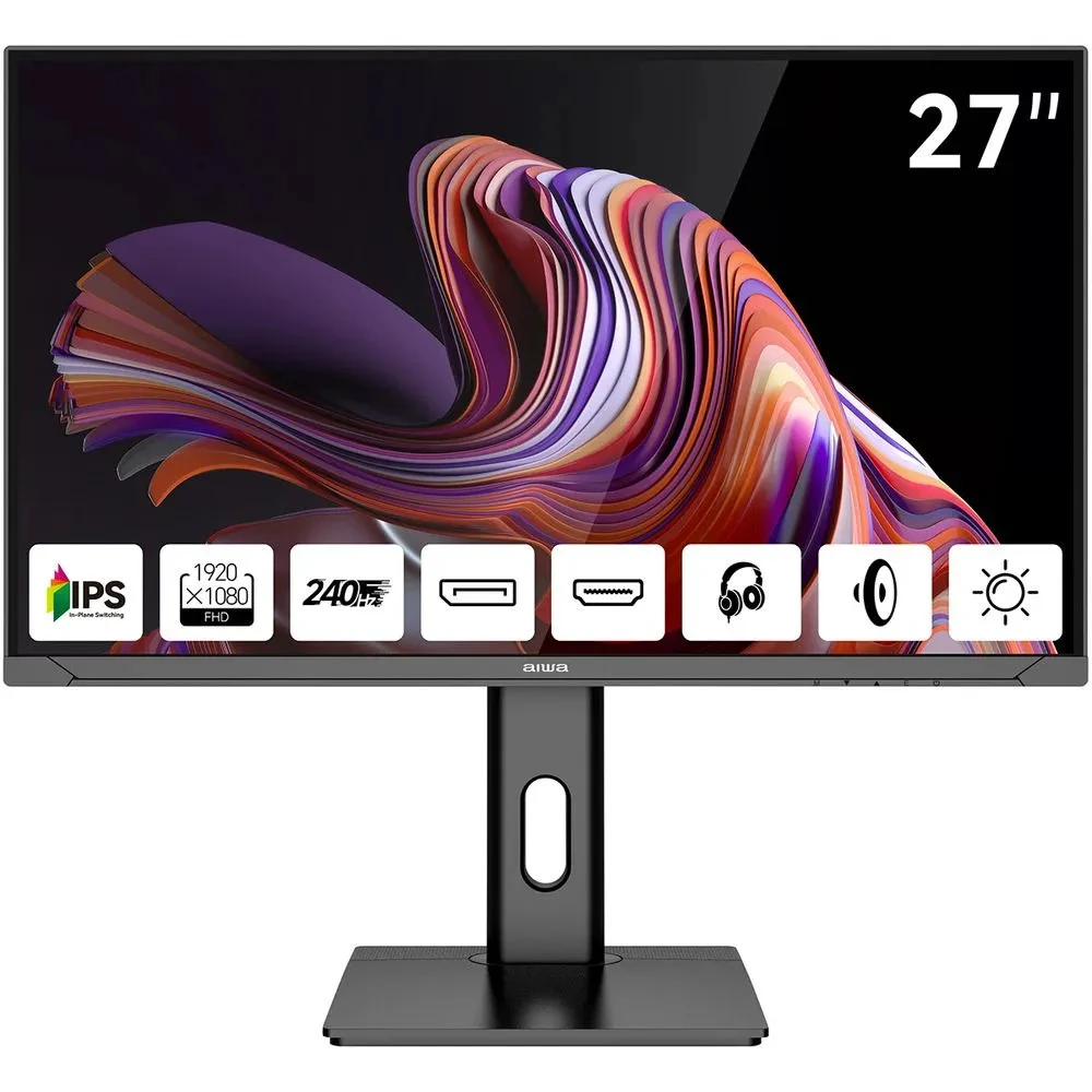 Монитор Aiwa MD2711 27 ", IPS, Full HD 1920x1080 (16:9), 240 Гц