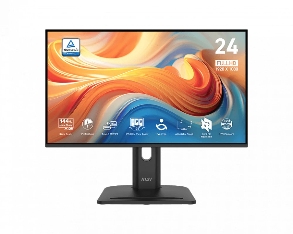 Монитор MSI Pro MP245PHG E14 9S6-3PE69M-014 23.8 ", IPS, Full HD 1920x1080 (16:9), 144 Гц