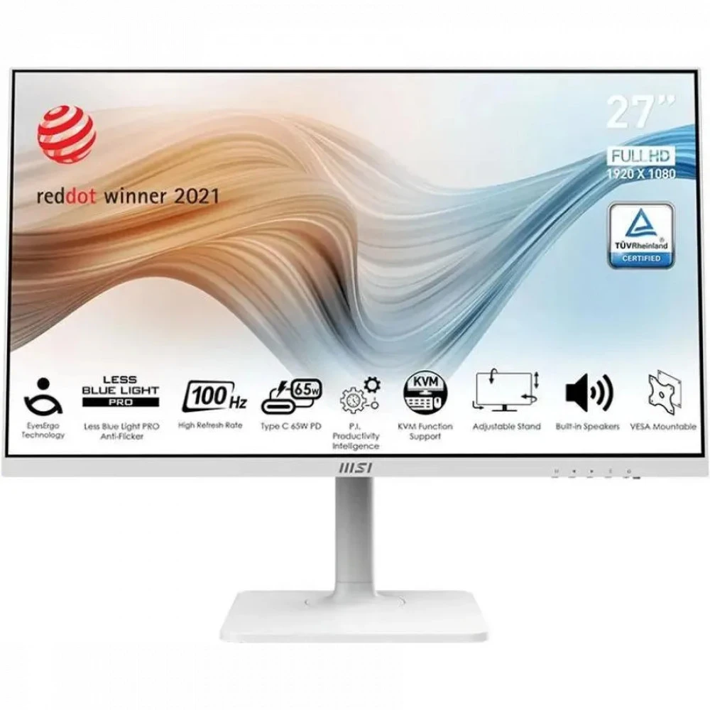 Монитор MSI Modern MD272XPW 9S6-3PB19H-099 27 ", IPS, Full HD 1920x1080 (16:9), 100 Гц