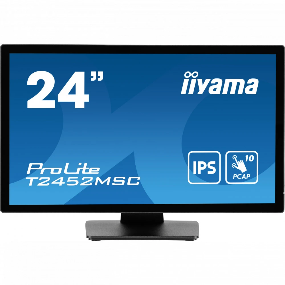 Монитор IIYAMA ProLite PL2452M T2452MSC-B1 23.8 ", IPS, Full HD 1920x1080 (16:9), 60 Гц