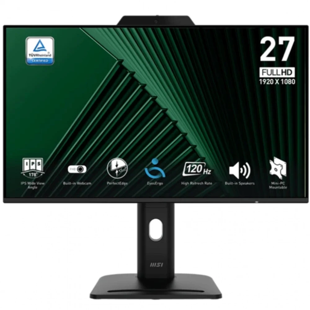 Монитор MSI PRO MP272PMG 27 ", IPS, Full HD 1920x1080 (16:9), 120 Гц
