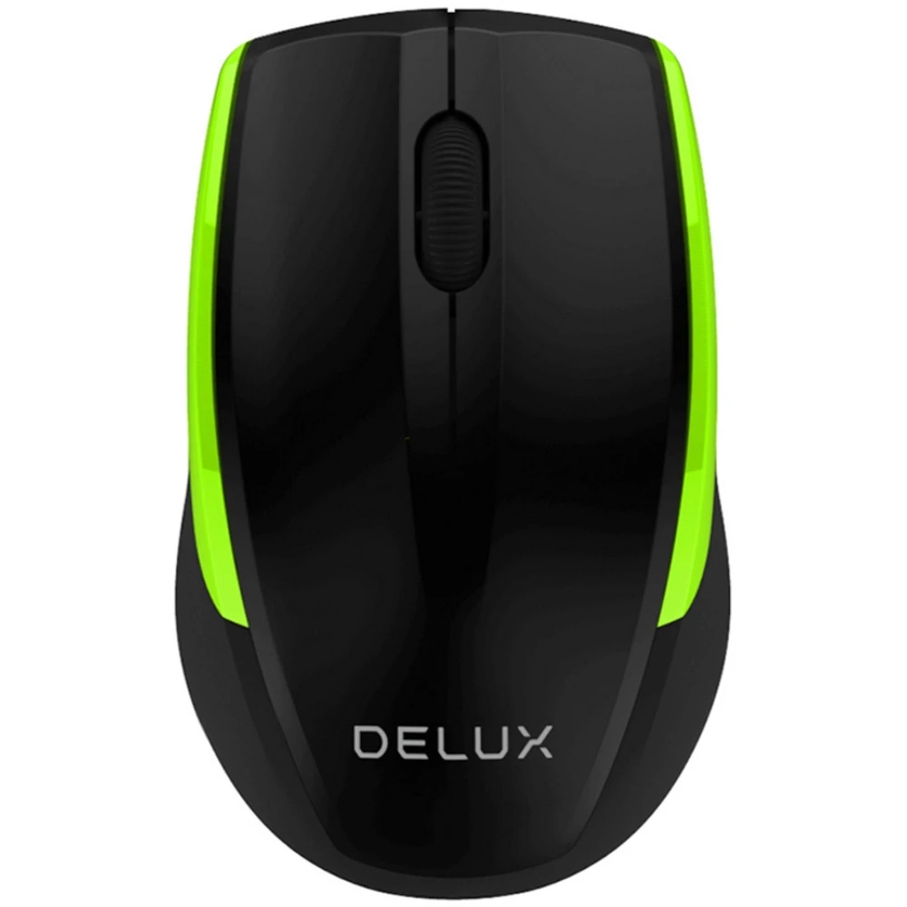 Мышь Deluxe DLM-321OGB Бюджетные, Беспроводная