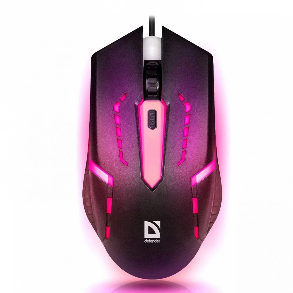 Мышь Defender HIT MB-601 52601 Игровые, Проводная