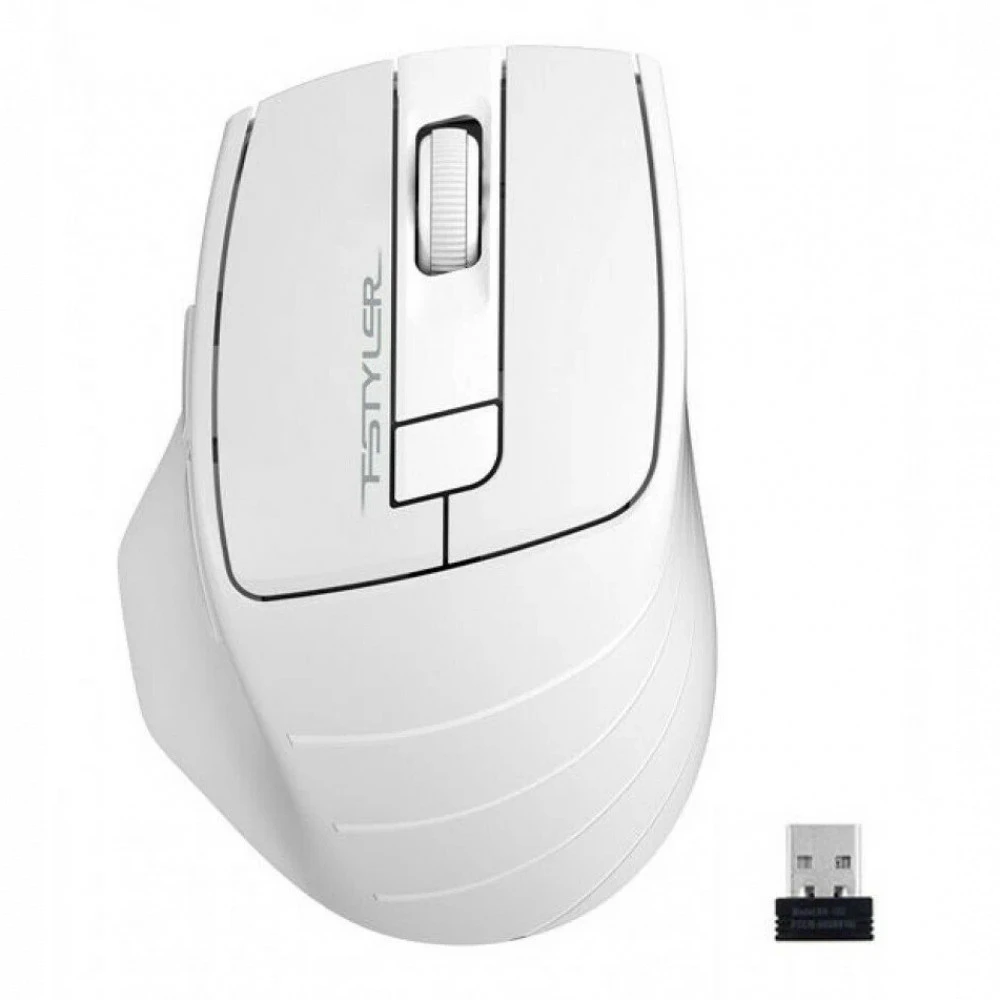 Мышь A4Tech FG30 WHITE Бюджетные, Беспроводная