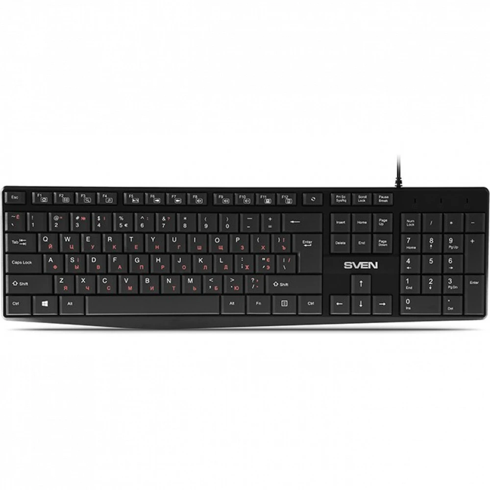 Клавиатура Sven KB-S305 SV-018801 Проводная, USB