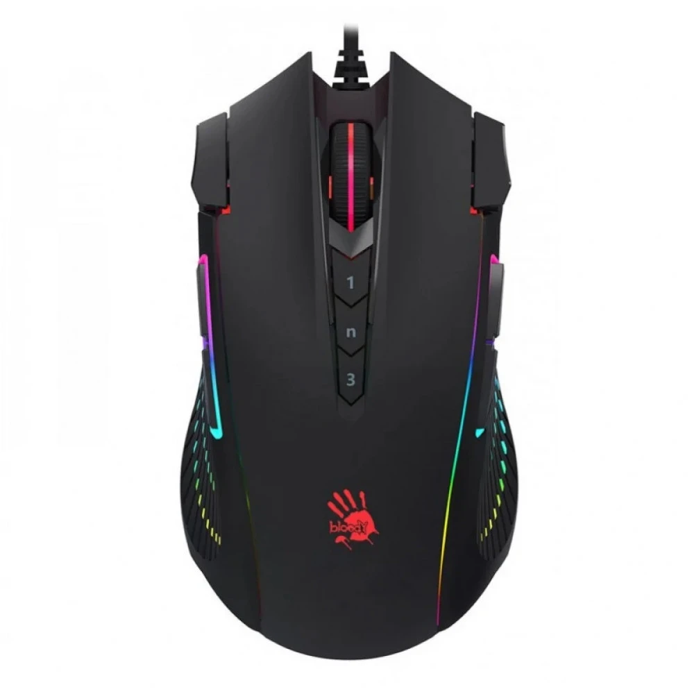 Мышь A4Tech J90S J90S BLACK ACTIVATED Игровые, Проводная