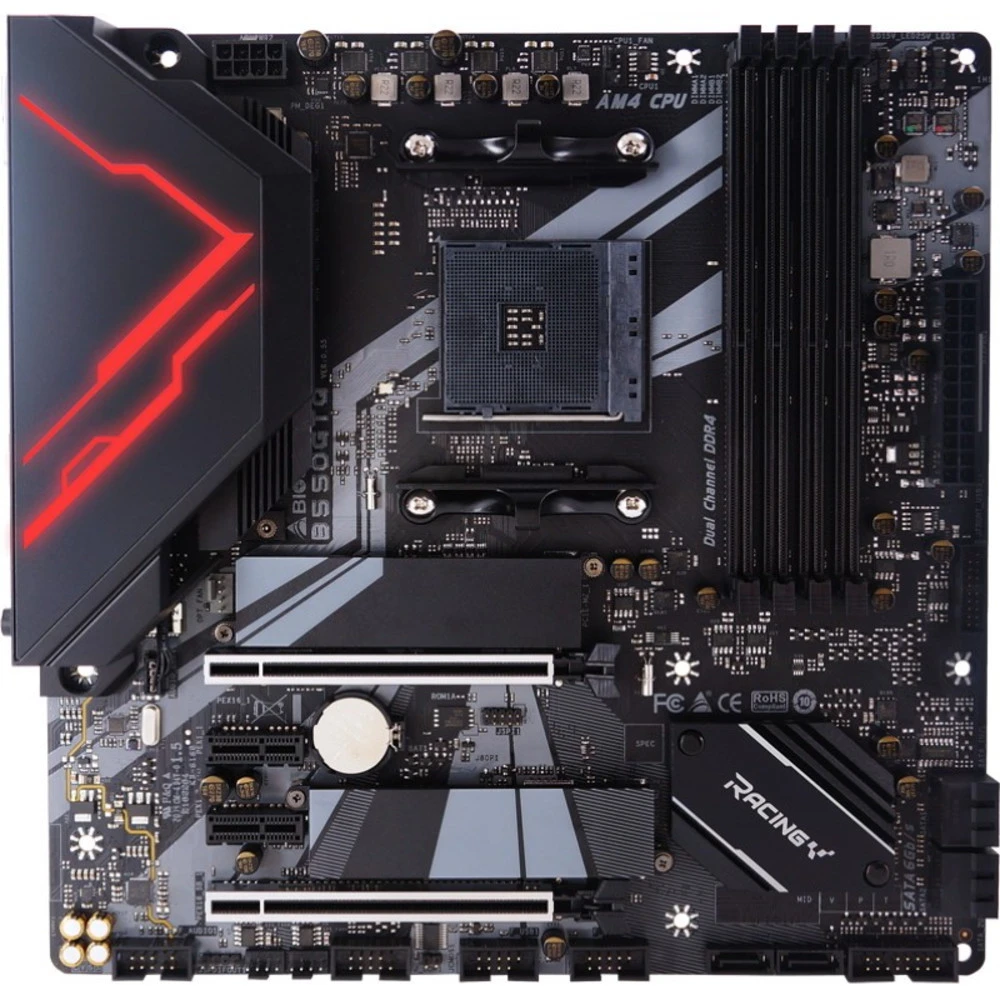 Материнская плата BIOSTAR B550GTQ Micro-ATX, AMD AM4