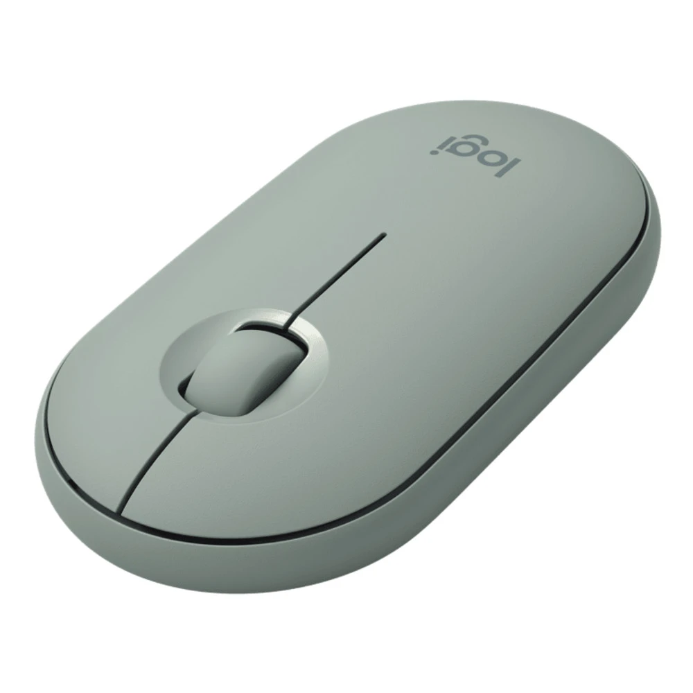 Мышь Logitech Pebble M350 - Eucalyptus 910-005720 Премиальные, Беспроводная