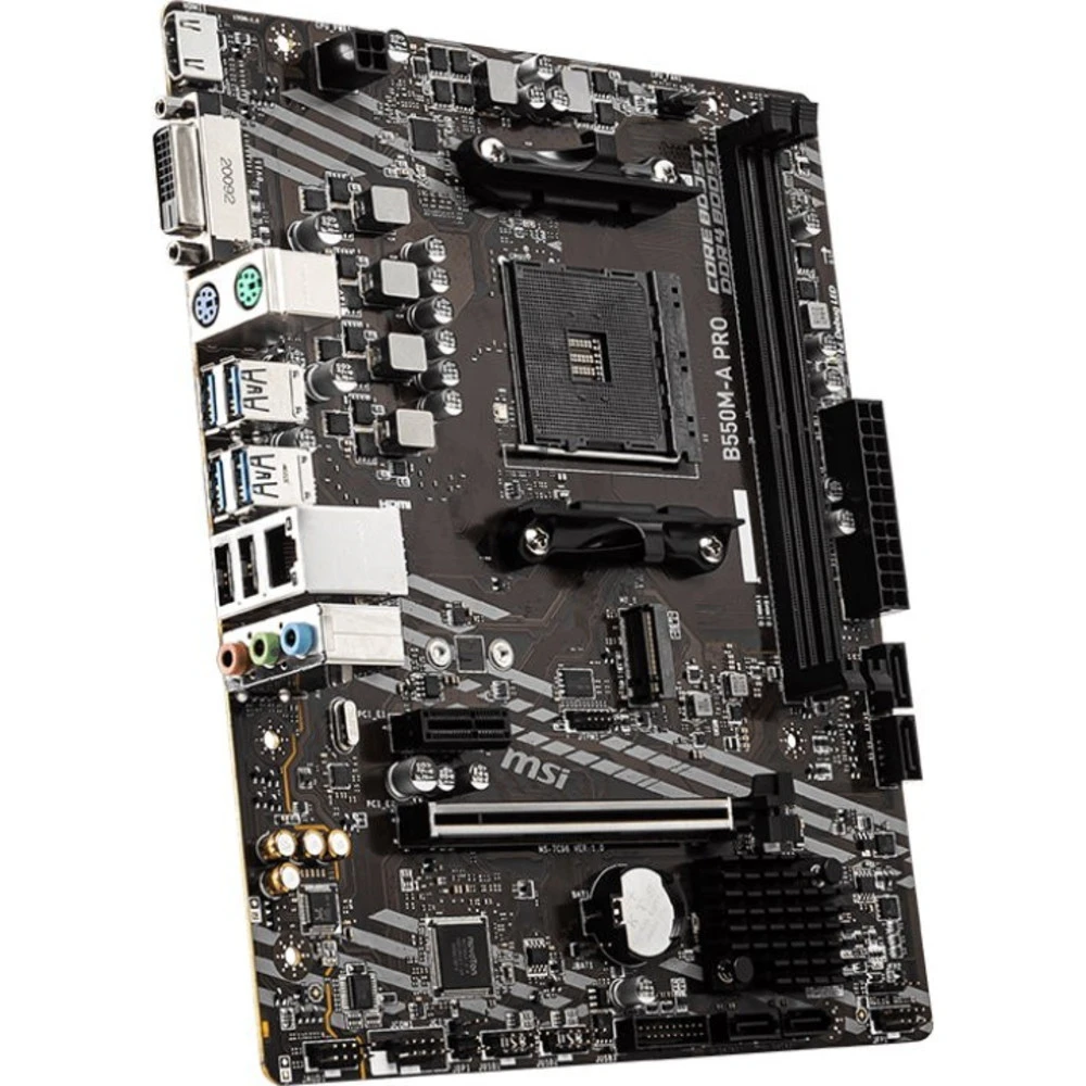 Материнская плата MSI B550M-A PRO Micro-ATX, AMD AM4