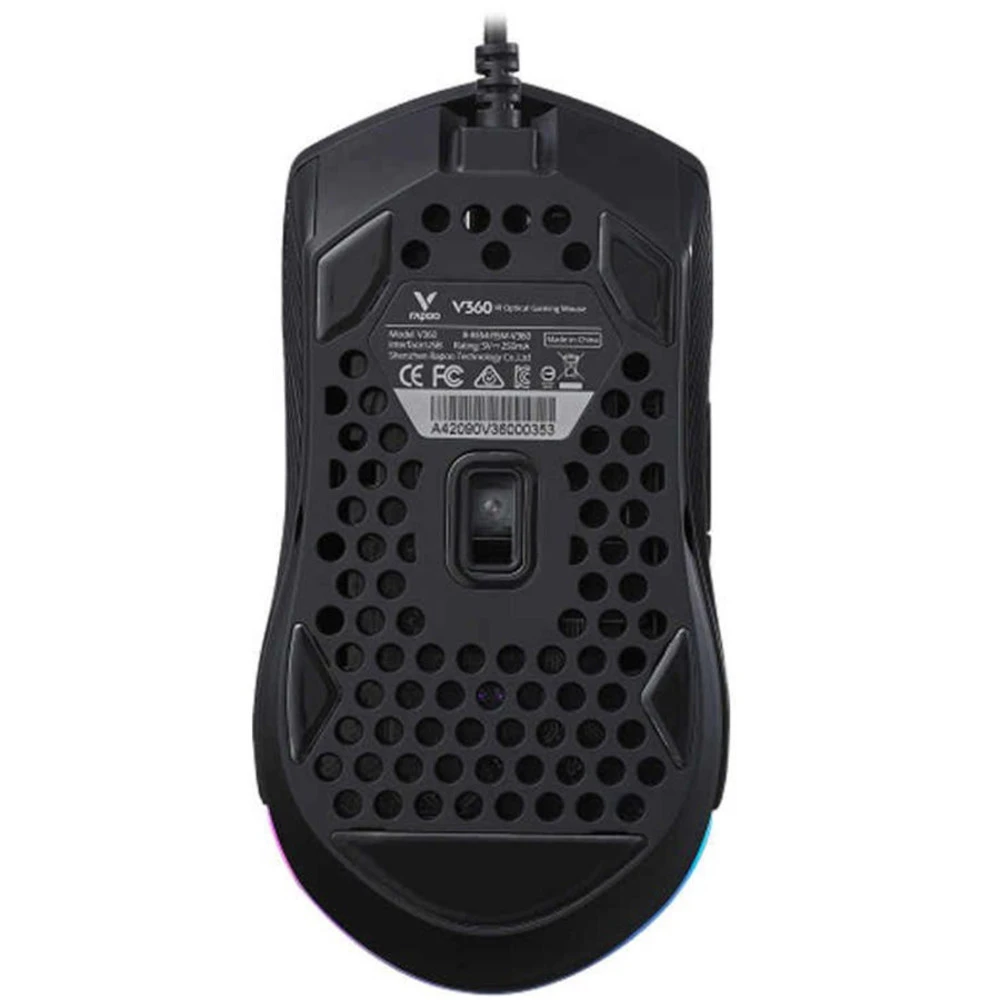 Мышь Rapoo V360 Игровые, Проводная