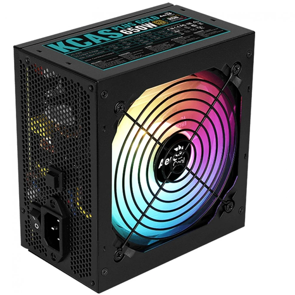 Блок питания Aerocool ATX 650W KCAS PLUS GOLD ACPG-KP65FEC.11 650 Вт