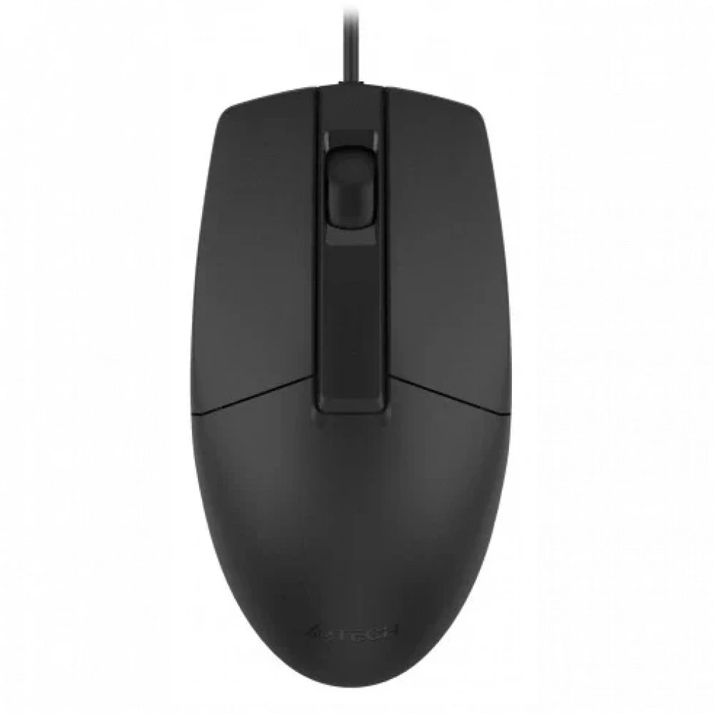 Мышь A4Tech OP-330S OP-330S (BLACK) Бюджетные, Проводная