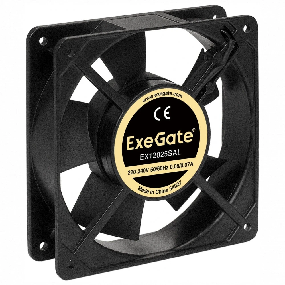 Система охлаждения ExeGate EX12025SAL (120x120x25 мм) EX289015RUS Для системного блока