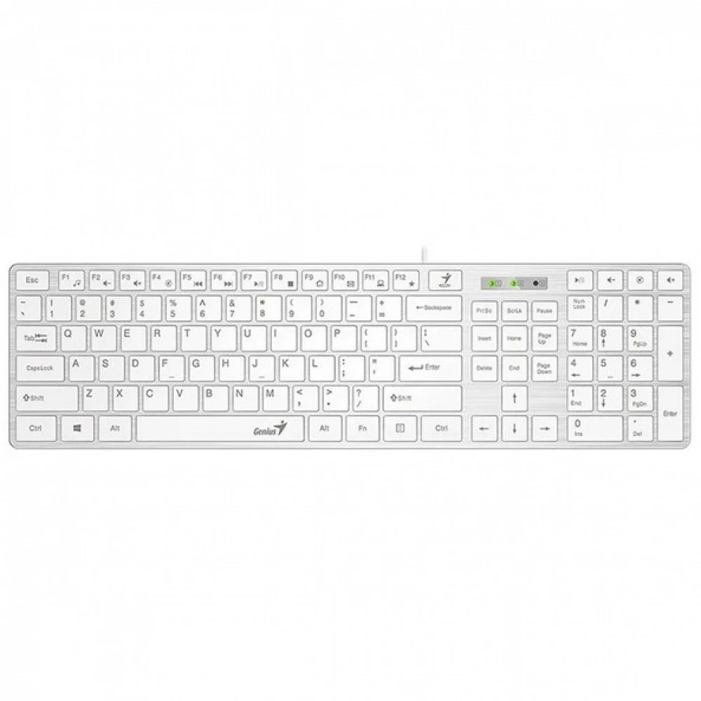 Клавиатура EnGenius SlimStar 126 wired keyboard 31310017418 Проводная, USB