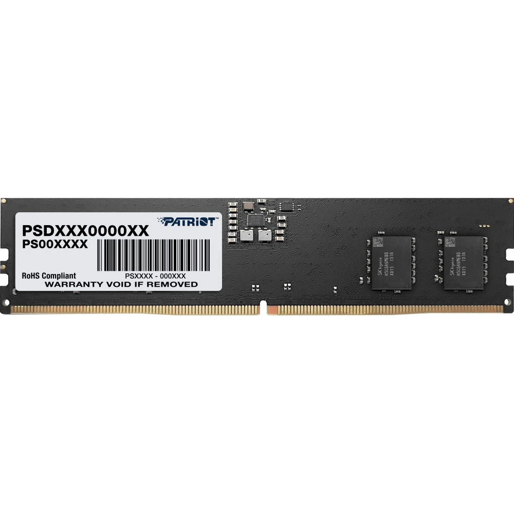 ОЗУ Patriot Signature PSD516G480081 DIMM, DDR5, 16 Гб, 4800 МГц