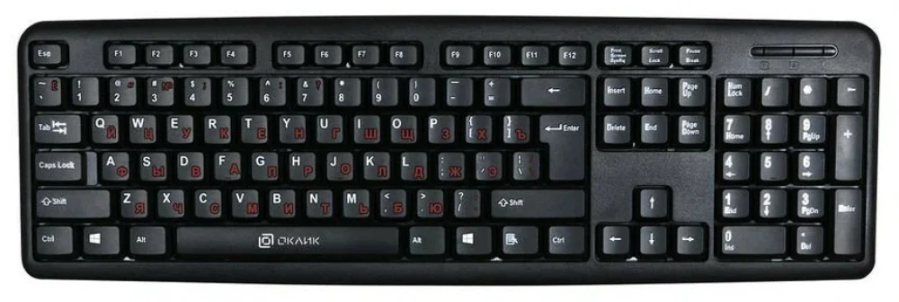 Клавиатура Oklick 90MV2 1185967 Проводная, USB