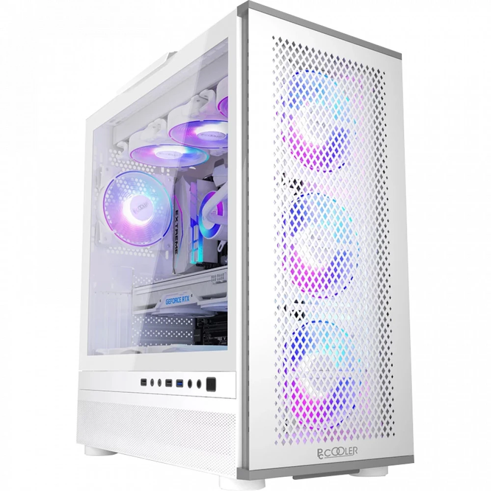 Корпус PCcooler MASTER ME200 MESH White MASTER ME200W MESH Mid-Tower