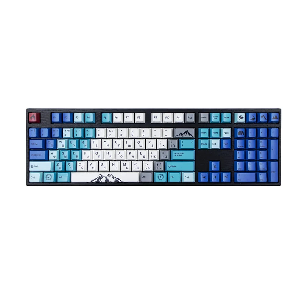 Клавиатура Varmilo Summit R1, VEM108, Varmilo EC V2 Sakura, Wired, Gaming, Black, USB 384243 Проводная, USB