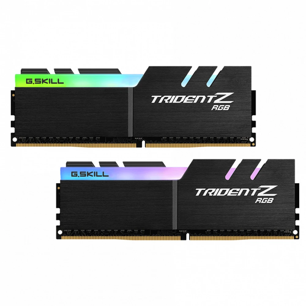 ОЗУ G.Skill Trident Z RGB 64GB F4-3600C18D-64GTZR DIMM, DDR4, 64 Гб (2 х 32 Гб), 3600 МГц