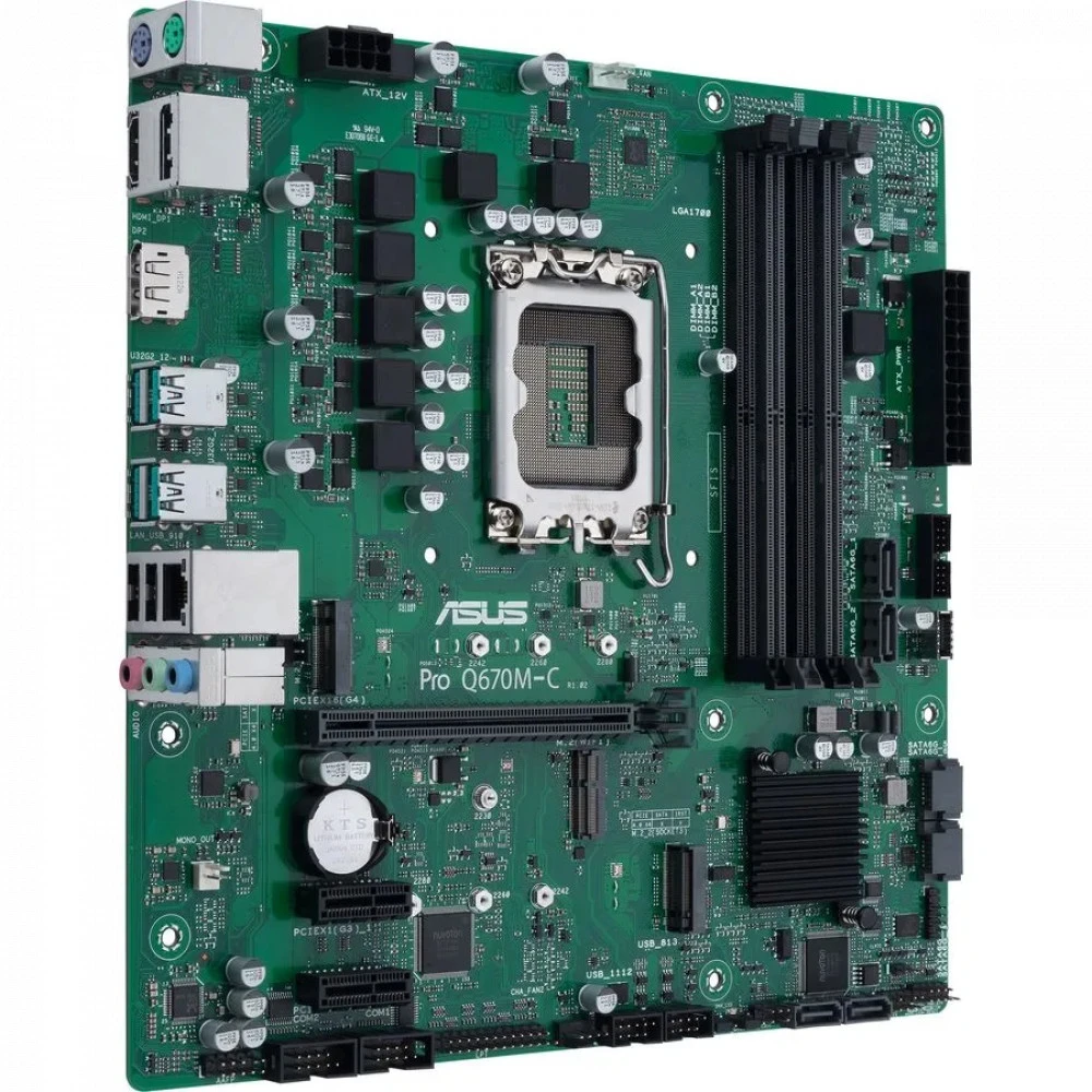 Материнская плата Asus PRO Q670M-C-CSM Micro-ATX, LGA 1700