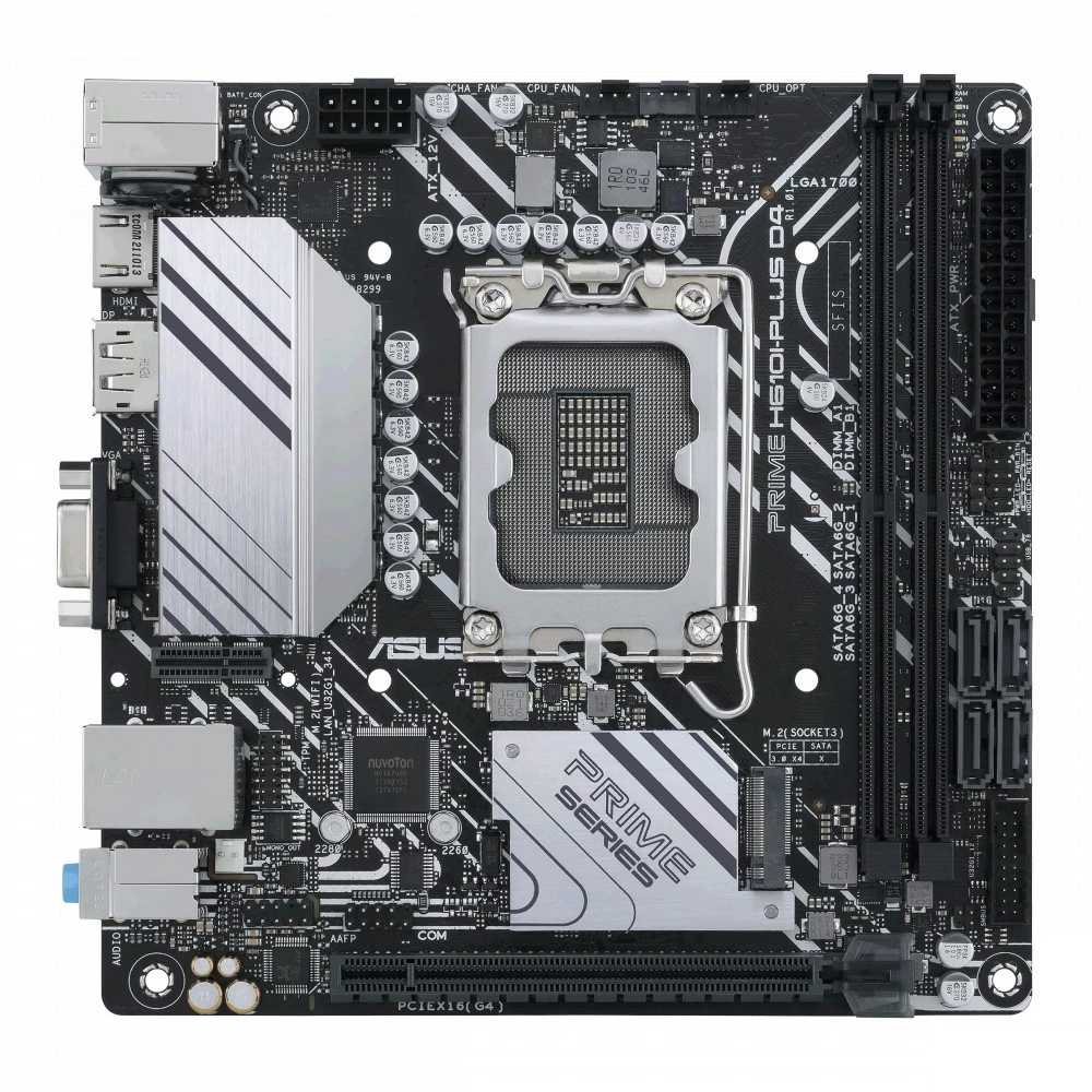 Материнская плата Asus PRIME H610I-PLUS D4-CSM Mini-ITX, LGA 1700