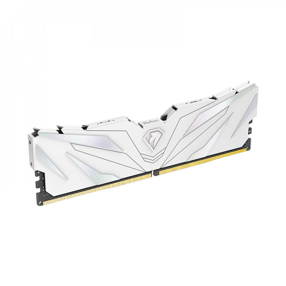 ОЗУ Netac Shadow II White NTSWD5P48SP-16W DIMM, DDR5, 16 Гб, 4800 МГц
