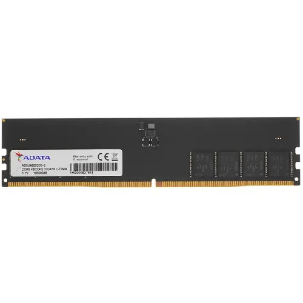 ОЗУ ADATA AD5U480032G-S DIMM, DDR5, 32 Гб, 4800 МГц