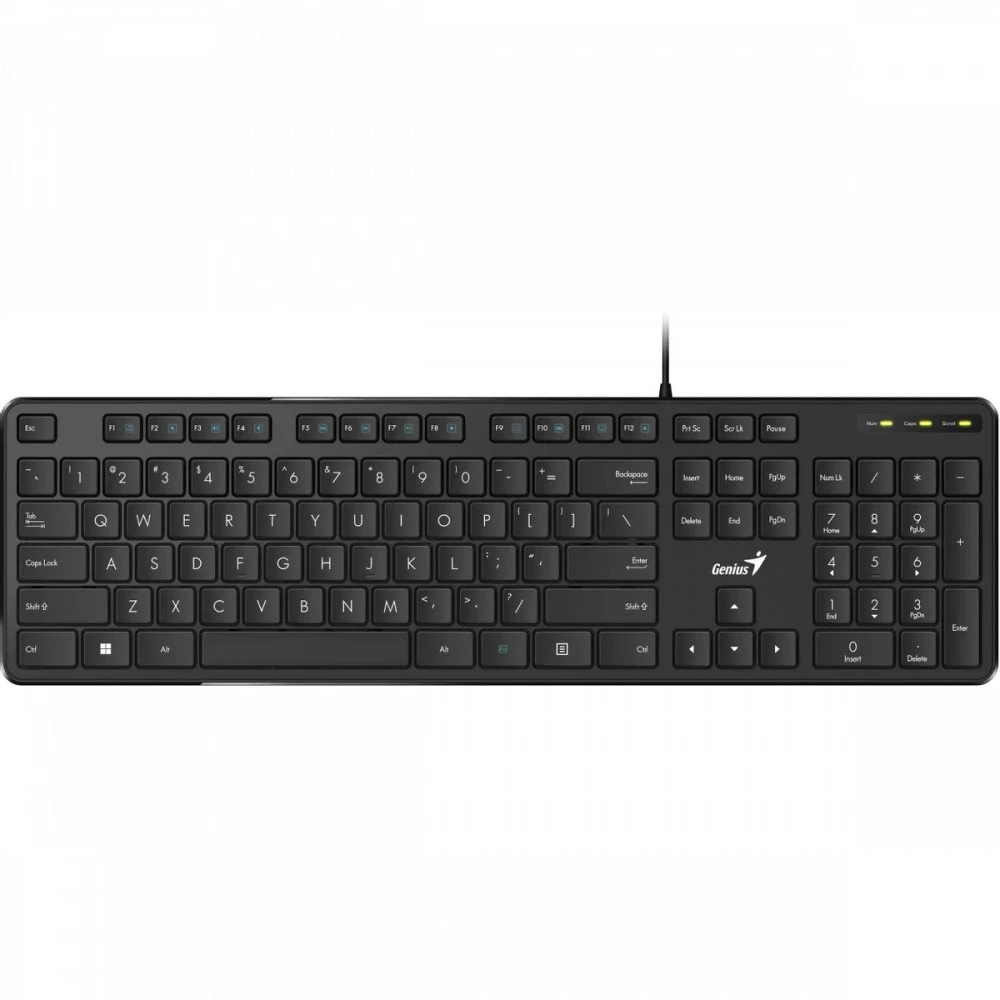 Клавиатура EnGenius SlimStar M200 31310019402 Проводная, USB