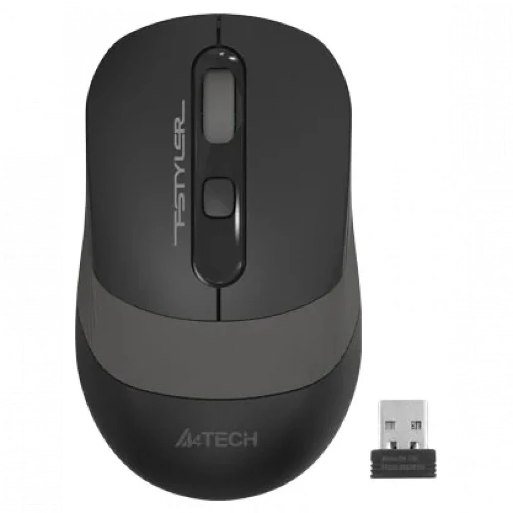 Мышь A4Tech FG10S GREY Бюджетные, Беспроводная