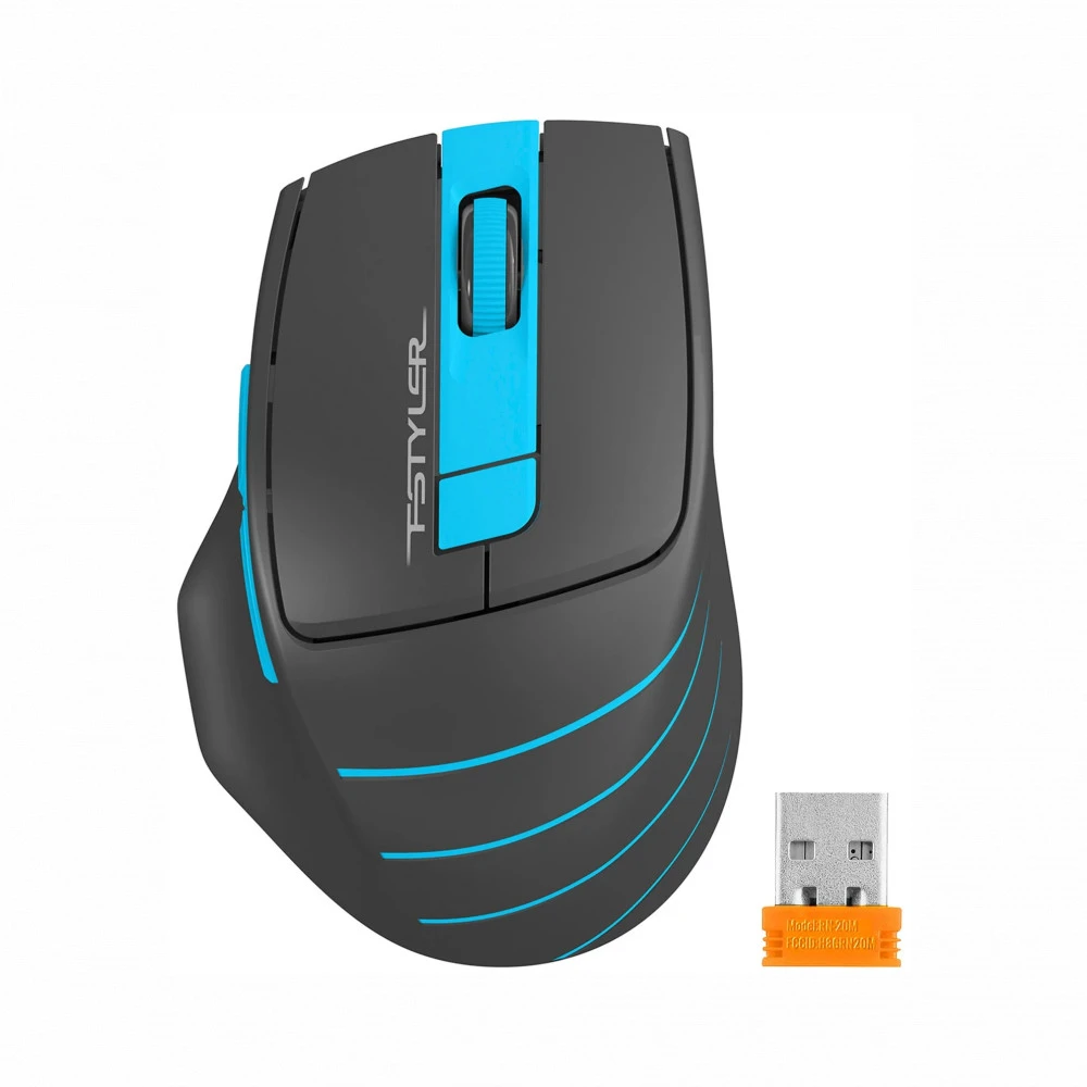 Мышь A4Tech FG30S BLUE Бюджетные, Беспроводная