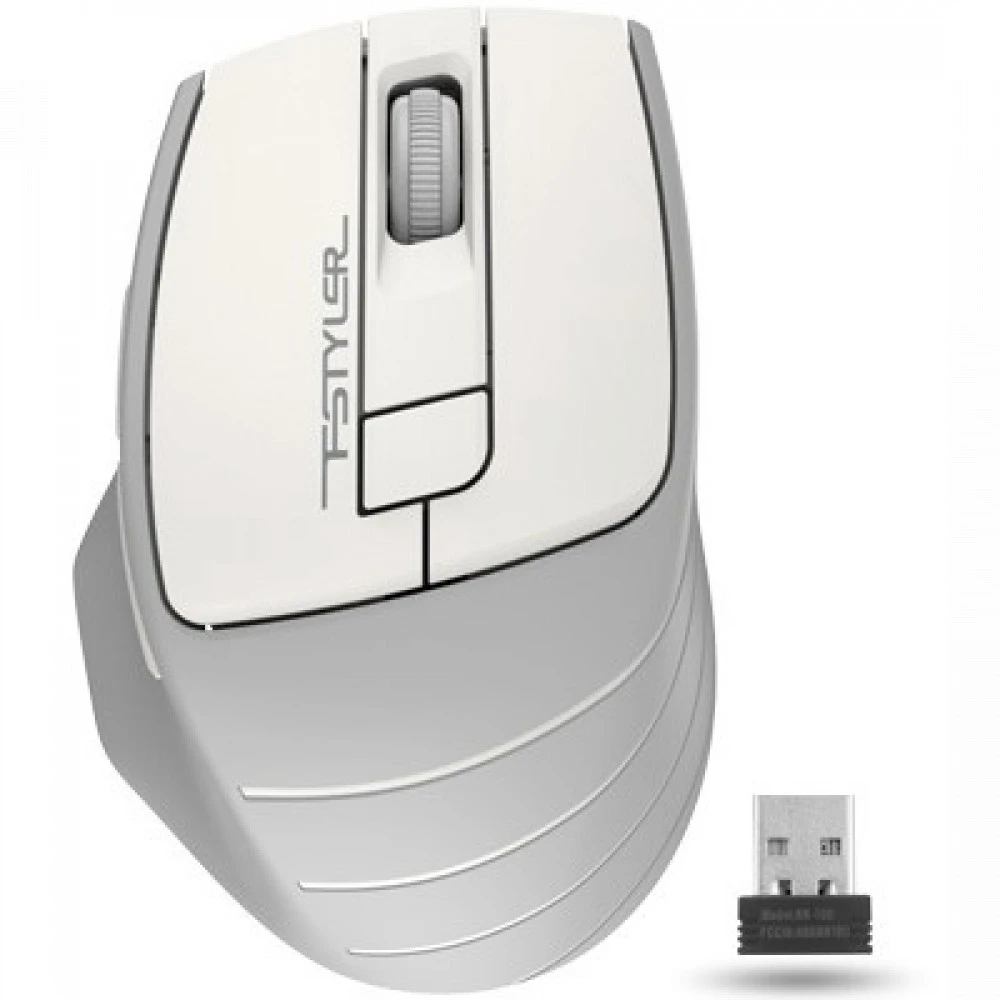 Мышь A4Tech Fstyler FG30S FG30S WHITE Бюджетные, Беспроводная