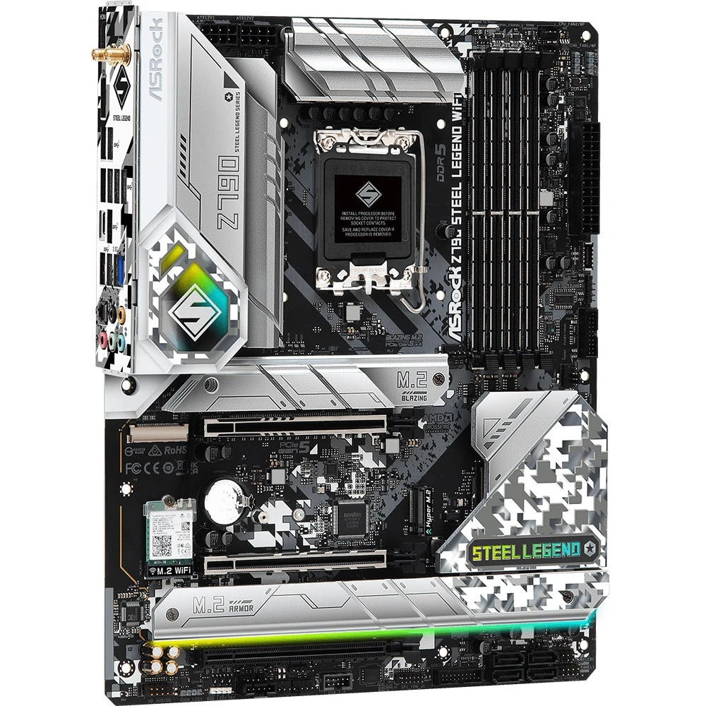 Материнская плата ASRock Z790 Steel Legend WiFi ATX, LGA 1700