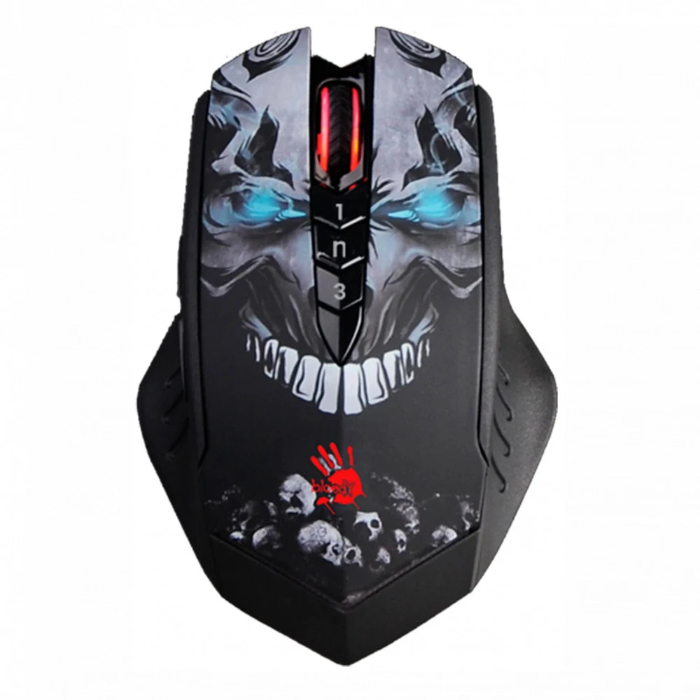 Мышь A4Tech Bloody R80 Plus Skull R80 PLUS (SKULL) Игровые, Беспроводная