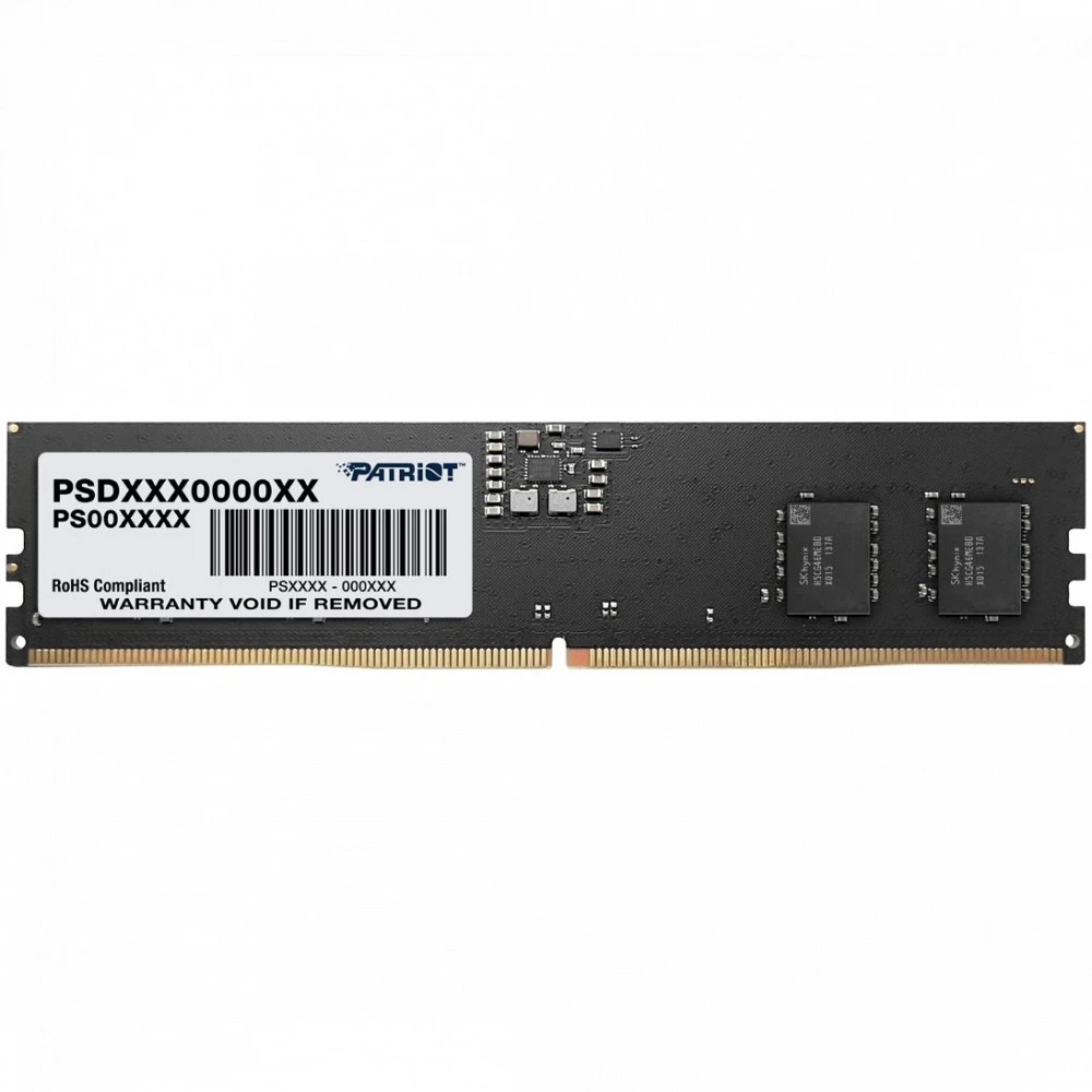 ОЗУ Patriot Signature PSD532G48002 DIMM, DDR5, 32 Гб, 4800 МГц