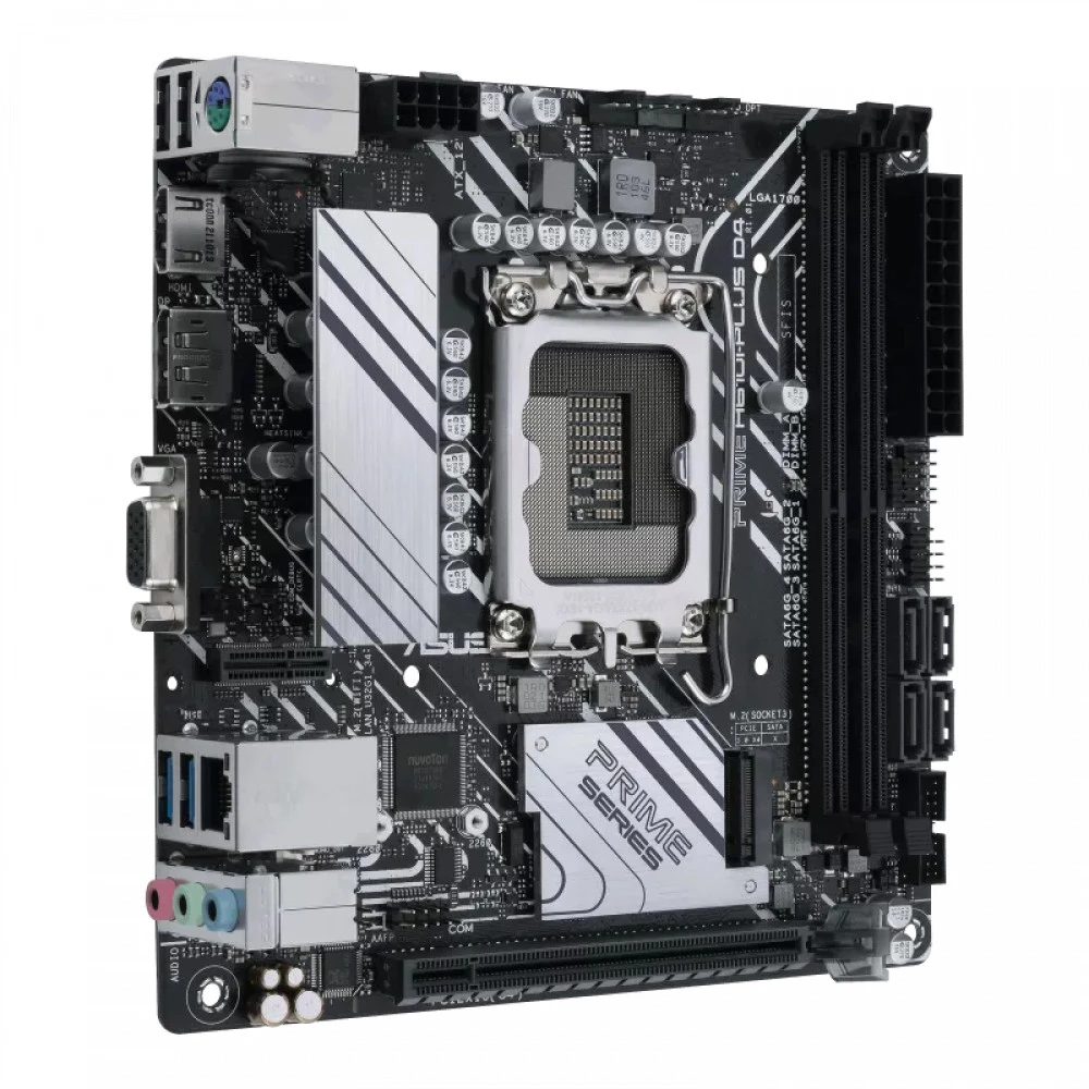 Материнская плата Asus Prime H610I-Plus D4 90MB1B20-M0EAYC Mini-ITX, LGA 1700