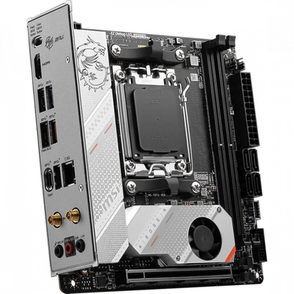 Материнская плата MSI MPG B650I EDGE WIFI Mini-ATX, AMD AM5
