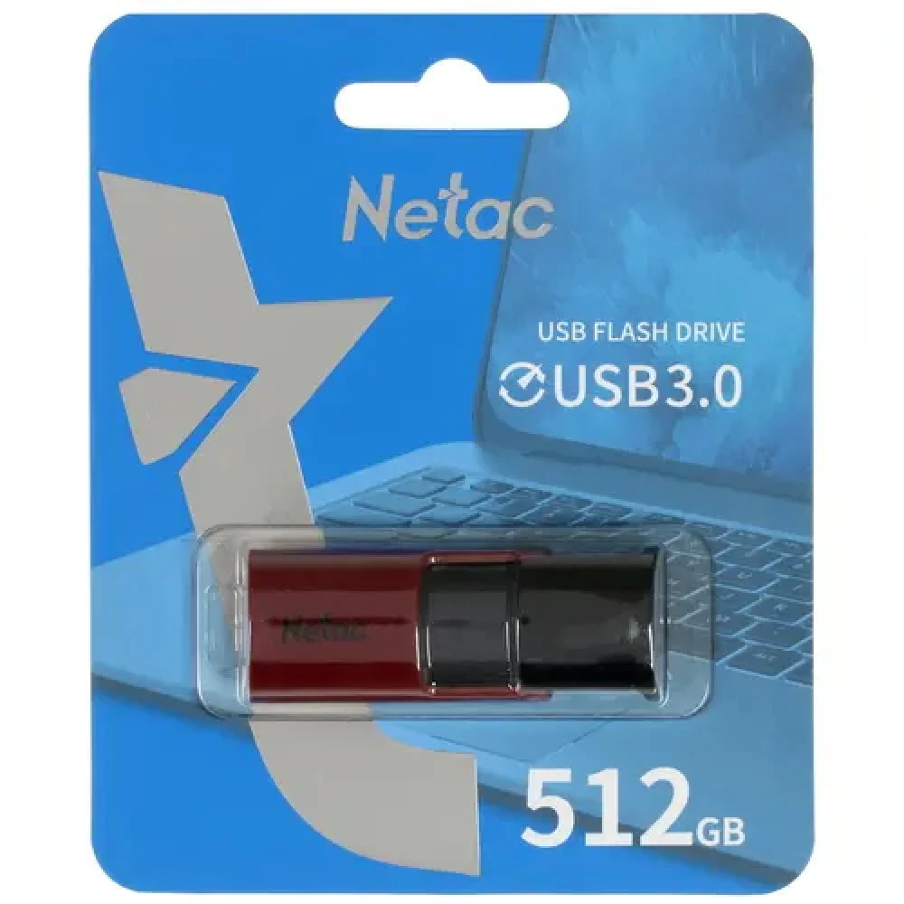 USB флешка (Flash) Netac U182 [NT03U182N-512G-30RE] 512 ГБ